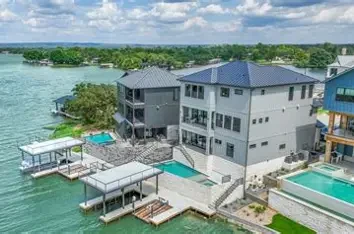 Luxury waterfront home with pool and dock — Canyon Creek Inspections